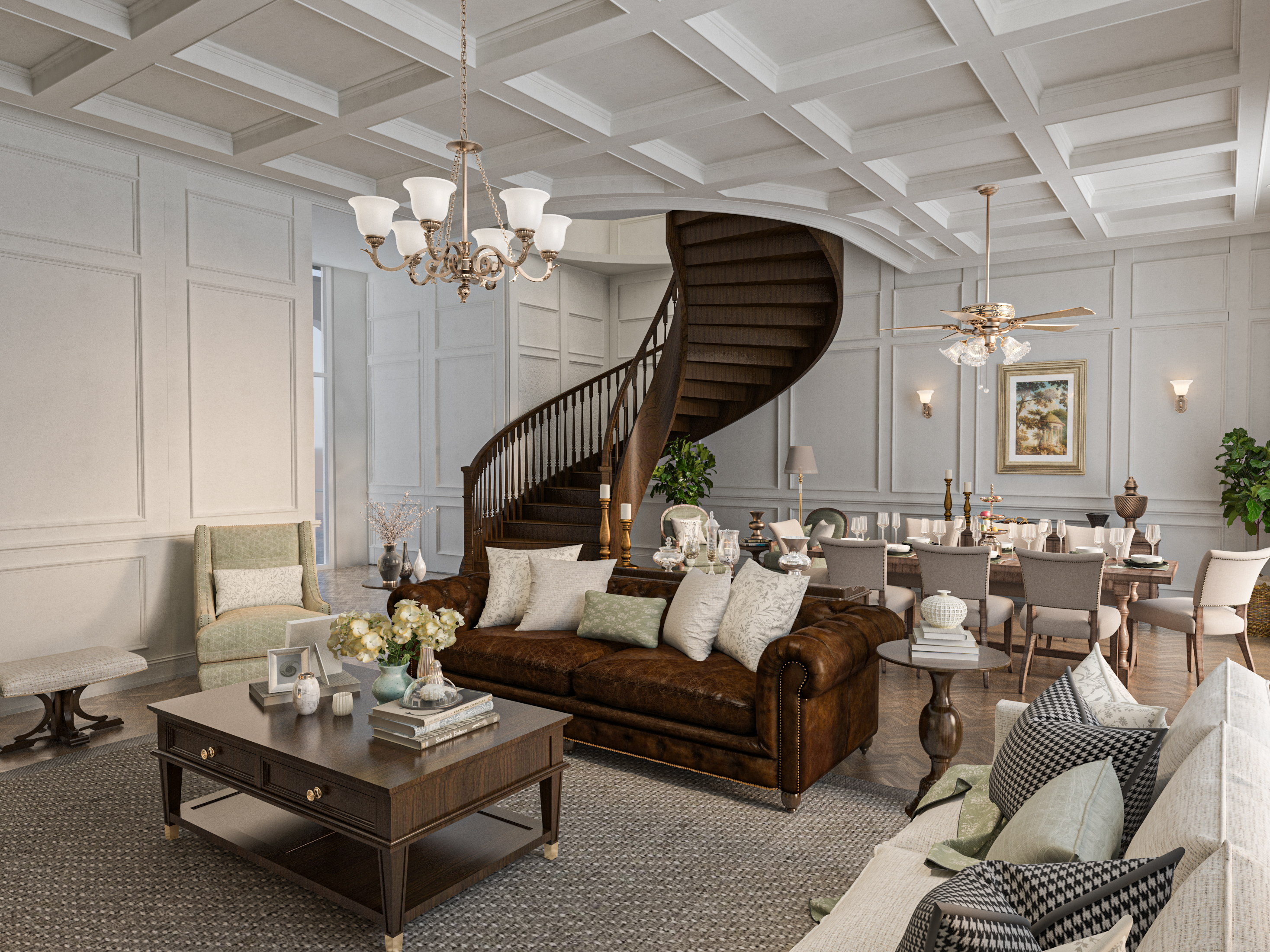 English style Villa – Mountain View 